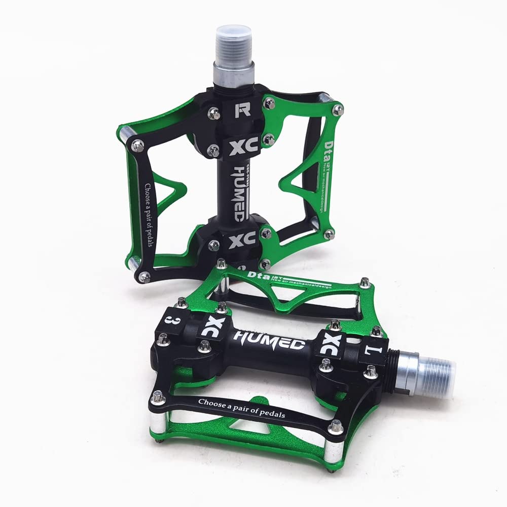 Pedale Fahrrad Mountainbikebrad -Pedale radeln ultraleichte Aluminiumlegierung 3 Lager MTB Pedale Fahrradpedale flach Fahrradpedale