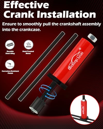 Image of Crankcase Splitter and Installer Tool Kit Crank Case Splitter Separator Installer Puller Compatible with Motorcycle Dirt Bike Small Engine 2 Stroke or 4 Stroke