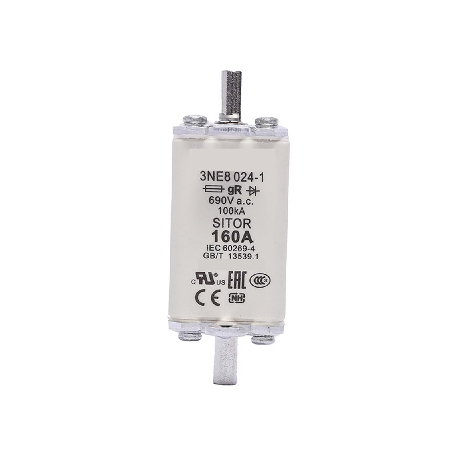 Fusibles 170M6813 de type cartouche carrée pour la maintenance des réseaux électriques