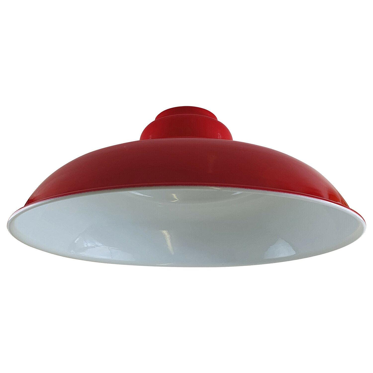 Metal Lamp Shades Living Room Ceiling Pendant Light Shade 32cm Easy Fit Lampshades Only for Industrial Ceiling Light Fitting Bedroom, Kitchen โ image 1