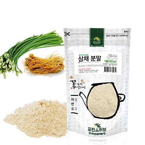 [Medicinal Herbal Powder] 100% Natural Allium Tuberosum Powder/Garlic Chives Powder ì‚¼ì±„/ë¿Œë¦¬ë¶€ì¶” ê°€ë£¨ (16 oz)