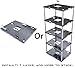 Stackable Open Air Computer Case Rack – Modular PC Frame Chassis for ATX/MATX/ITX Motherboards, Ideal for Studio, Mining Rig, DIY Builds