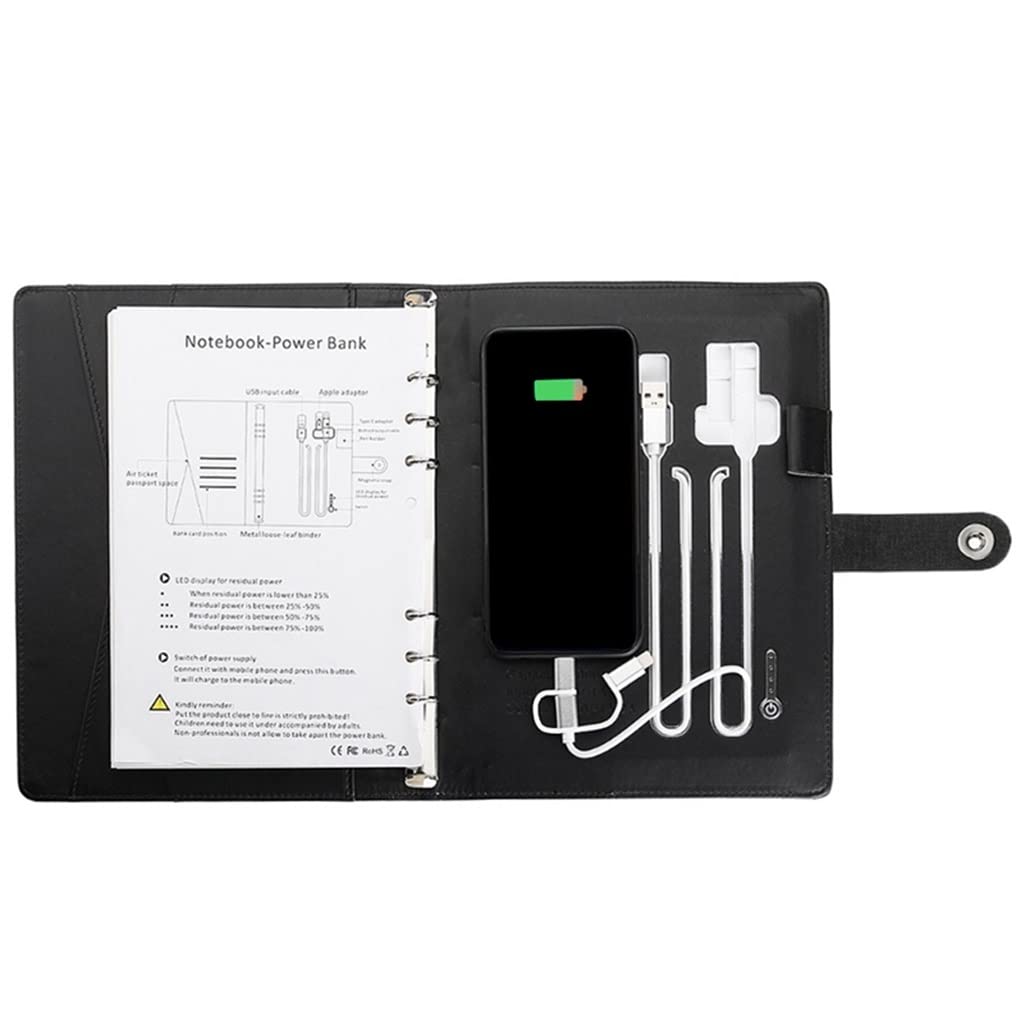 Carnet de notes A5 rechargeable pour éviter les pannes de batterie en réunion
