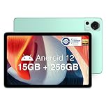 DOOGEE T20 Tablet 10.4", 15GB RAM + 256GB ROM(TF 1TB), 2K Tablets TÜV Certified Octa-Core Android 12 with 8300mAh Battery, Dual 4G and 2.4/5G WiFi, 16MP+8MP Camera, 4 Hi-Res Audio Speakers, Green