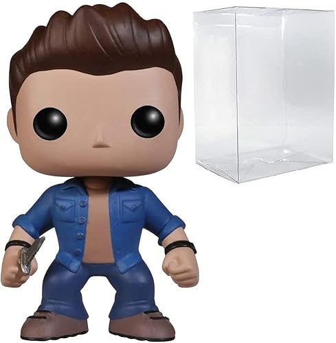 POP Supernatural - Figura de vinilo de Dean Winchester Funko (paquete con funda protectora de caja compatible), multicolor, 3.75 pulgadas