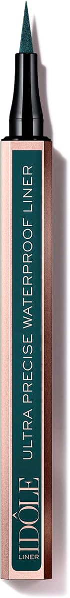 Delineador de ojos líquido resistente al agua Lancôme Idôle Liner - Ultrapreciso a prueba de manchas | Delineador de ojos líquido resistente al agua para pigmentos luminosos - Con punta de fieltro ultraprecisa - Resistente a las manchas las 24 horas