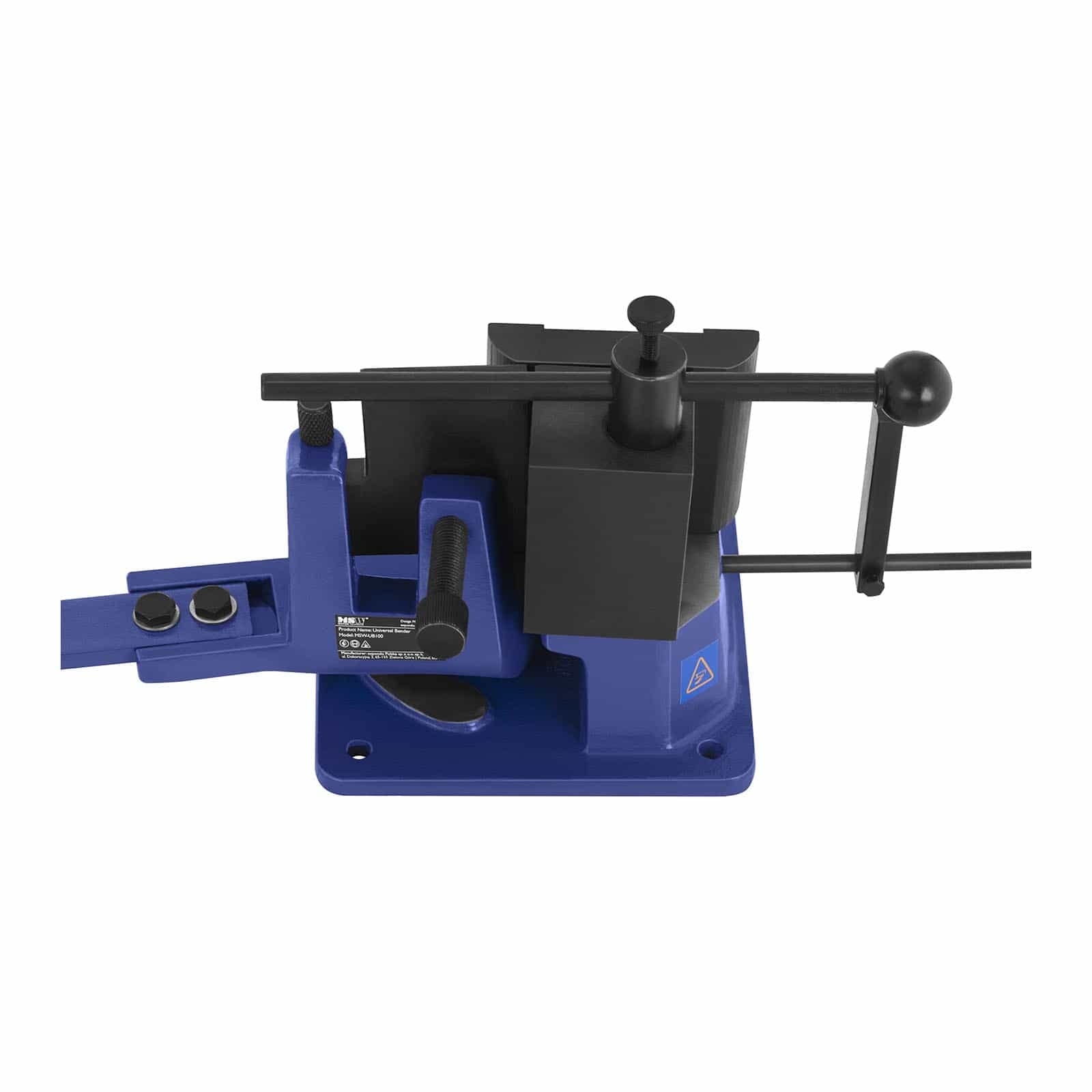 MSW Dobladora Universal Plegadora De Chapa MSW-UB100 (Carcasa Fabricada En Acero, Doblado En Frío De Hasta 100 x 6 mm, Ángulo De Ajuste 120°)