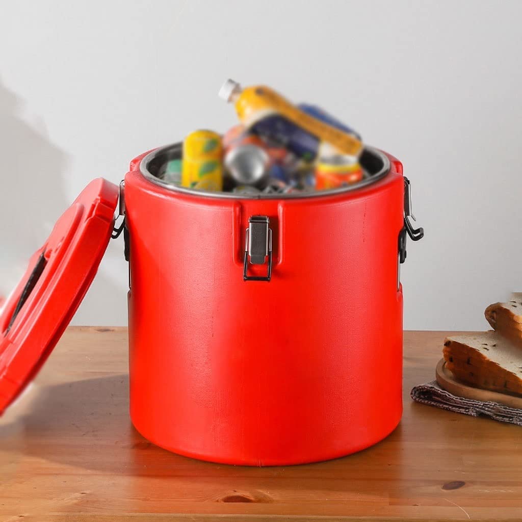 LCE Buckets Party Eiskübel Isoliereimer Kommerzieller Großraum-Edelstahl-Isoliereimer Kühleimer