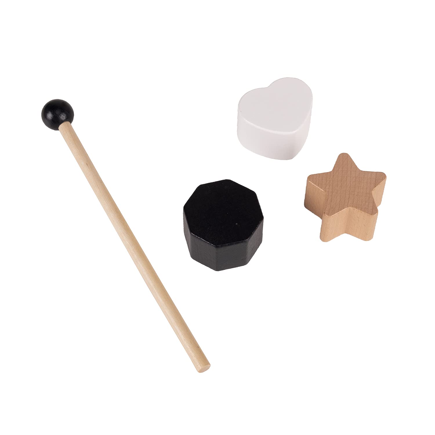 KiddyMoon Chodzik WK-001 Zabawka edukacyjna, czarno-biały