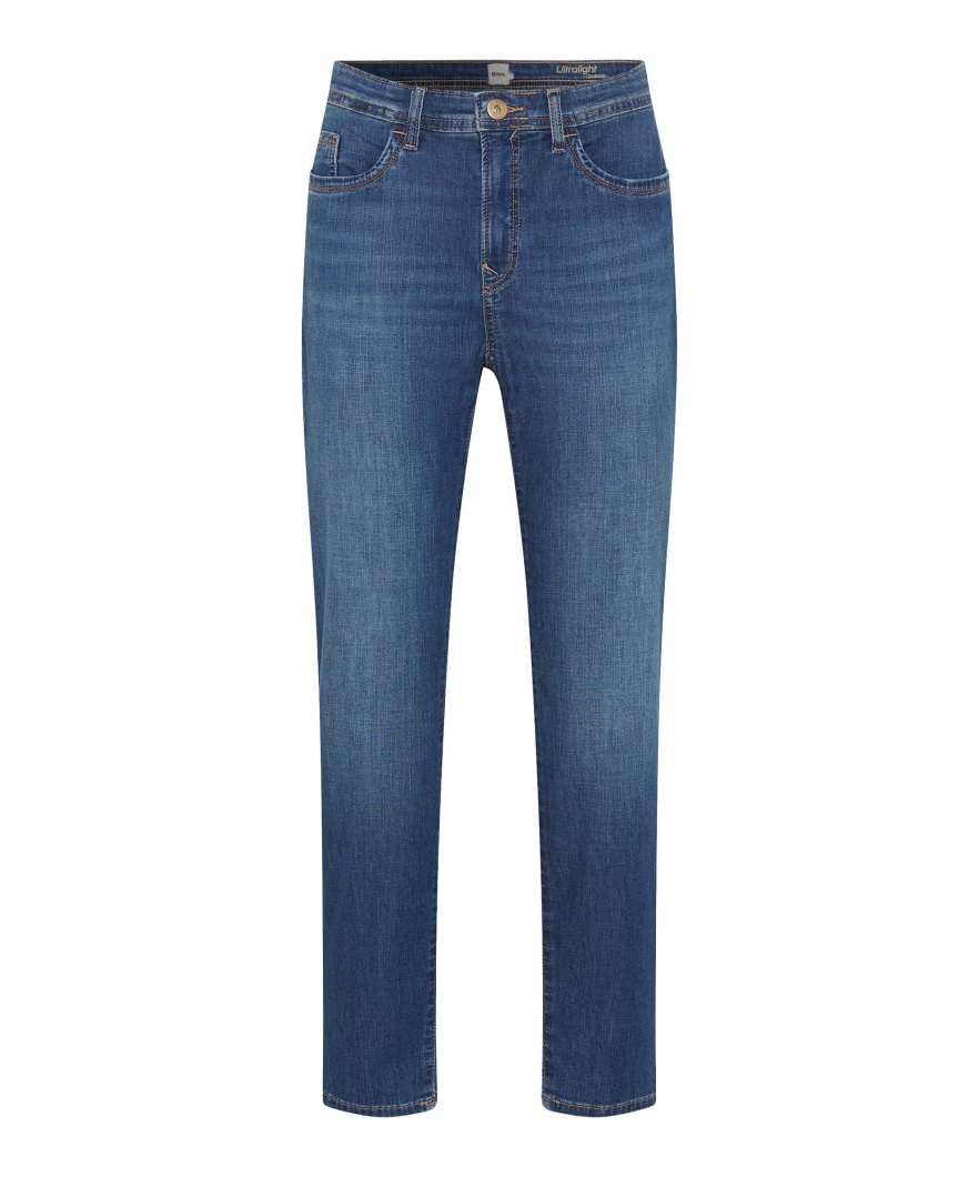 Brax Women's Style.Mary S Ultralight Denim Quality verkürzt Jeans, 14 Used Stone Blue,