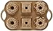 Nordicware 3.5 Cup Geo Bundtlette Pan