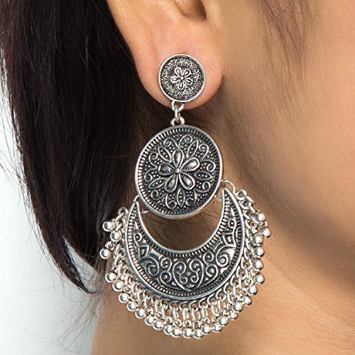 Pearl Plated Traditional Earrings For Women