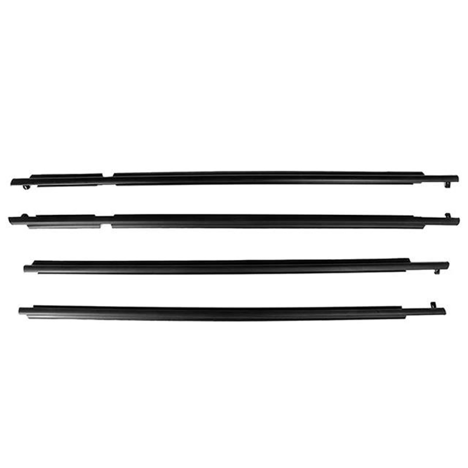 Nmjlqw One Color Car Outer Windows Glass Trim Sealing Strips Rubber Weatherstrip For Toyota For Rav4 Us For Version 2006-2012