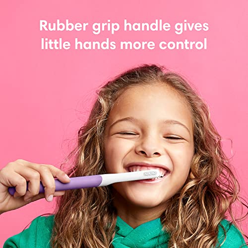 quip Kids Electric Toothbrush Sonic Toothbrush with Small Brush Head, Travel Cover & Mirror