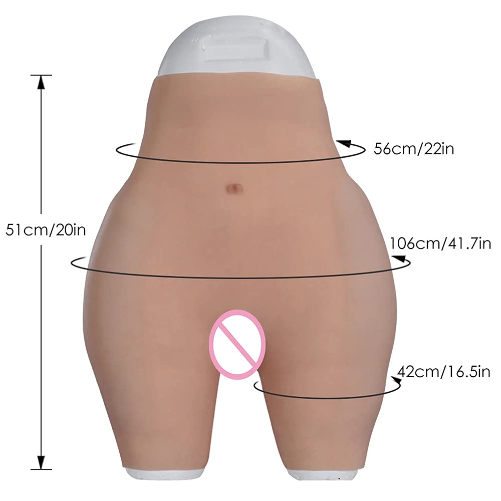 shemale bubble butt XSWL Lift Hip Upgrade Silicone Realistic Vagina Panties Shemale Crossdresser Pussy Pants Transgender Sexy Artificial Big Bubble Butt Fake Shorts,Light Beige : Amazon.co.uk: Health & Personal Care