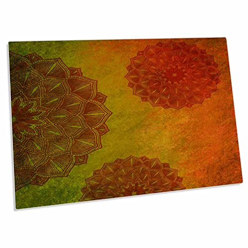 3dRose Colorful Mandala Style Buddha Yoga Relax Desk Pad miniatura 1