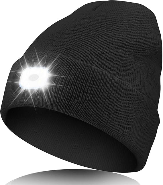 Biuonk LED Beanie with Light Unisex, Gifts for Men...
