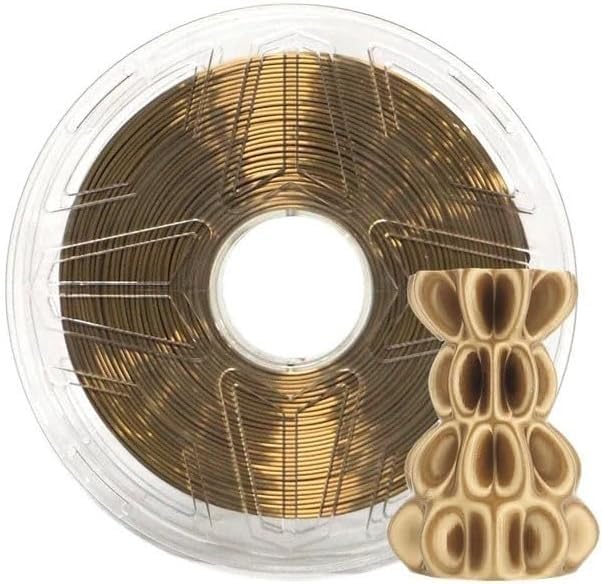 Bronze Ultra Silk PLA Filament 1.75mm 1kg for FDM 3D Printer Pen Supplies Printing Supplies Plastic Material