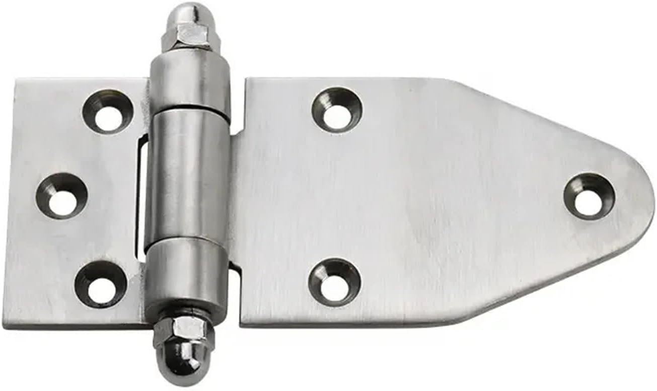 Industrial Large Mechanical Equipment Hinge 304 Stainless Steel Thickened Heavy-Duty Door Hinge with High Bearing Capacity 1Pcs
