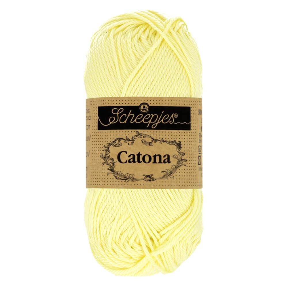 Scheepjes Catona Garn Catona 100 Lemon Chiffon