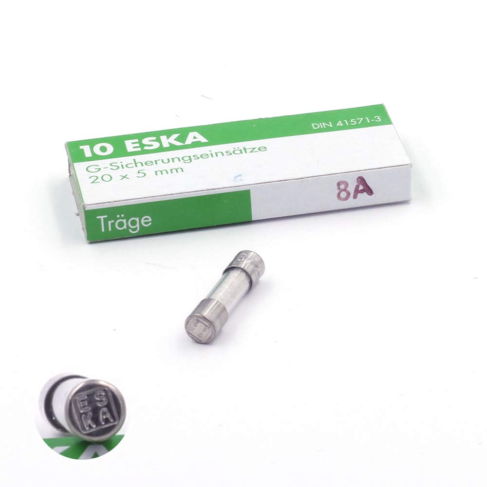 Kit 100 Fusibili In Vetro 5x20mm - Assortimento 10 Valori Da 0,2A A 20A - Foto 6