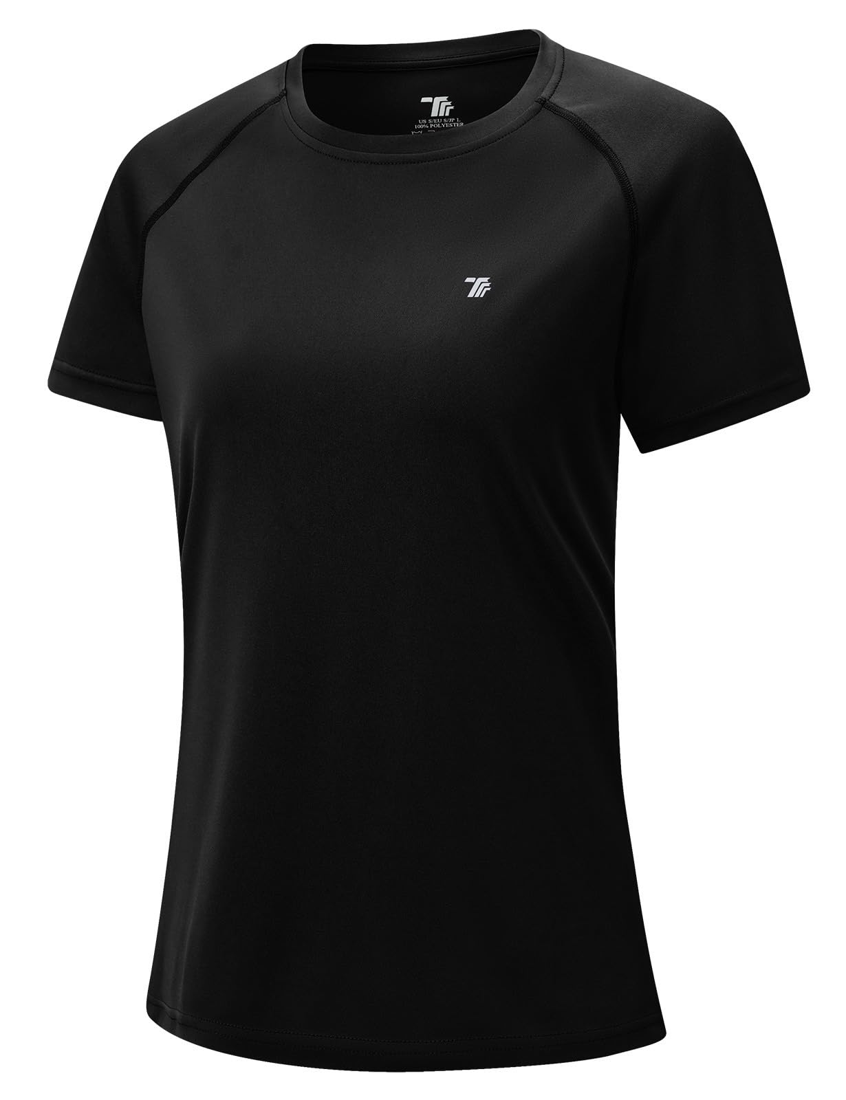 donhobo UV Sportshirt Damen Kurzarm Sommer T-Shirts | Atmungsaktiv, Schnelltrocknend, Stretch, Leicht, Rundhals, Laufshirt Oberteil für Fitness Yoga Gym Training