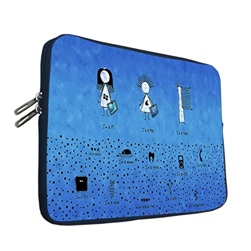 Image of Theskinmantra Chain Laptop Sleeve Bag Compatible with Laptop /Macbooks /Chrombook /Notebook /Zbook