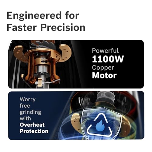 Image of Bosch TrueMixx Pro 1100W Mixer Grinder | German Engineering for Precision Grinding | 5 Jars including Blend & Carry Jar | Hands-Free Operation with Lid Locks | 5 Year Motor Warranty 【MG8915A1KI】