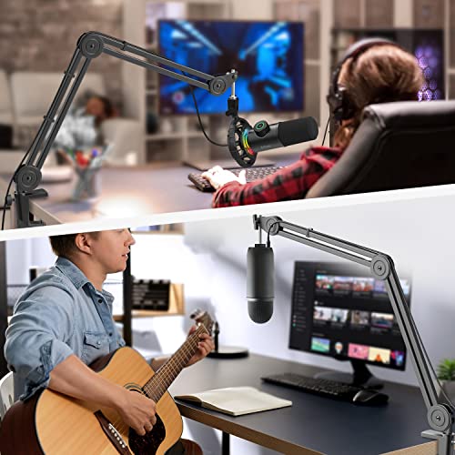 Bras de micro anti vibration pour éliminer l'encombrement de votre bureau