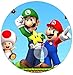 Mario Bros Tortenaufleger Tortenbild Geburtstag Fondant Zuckerpapier 4006