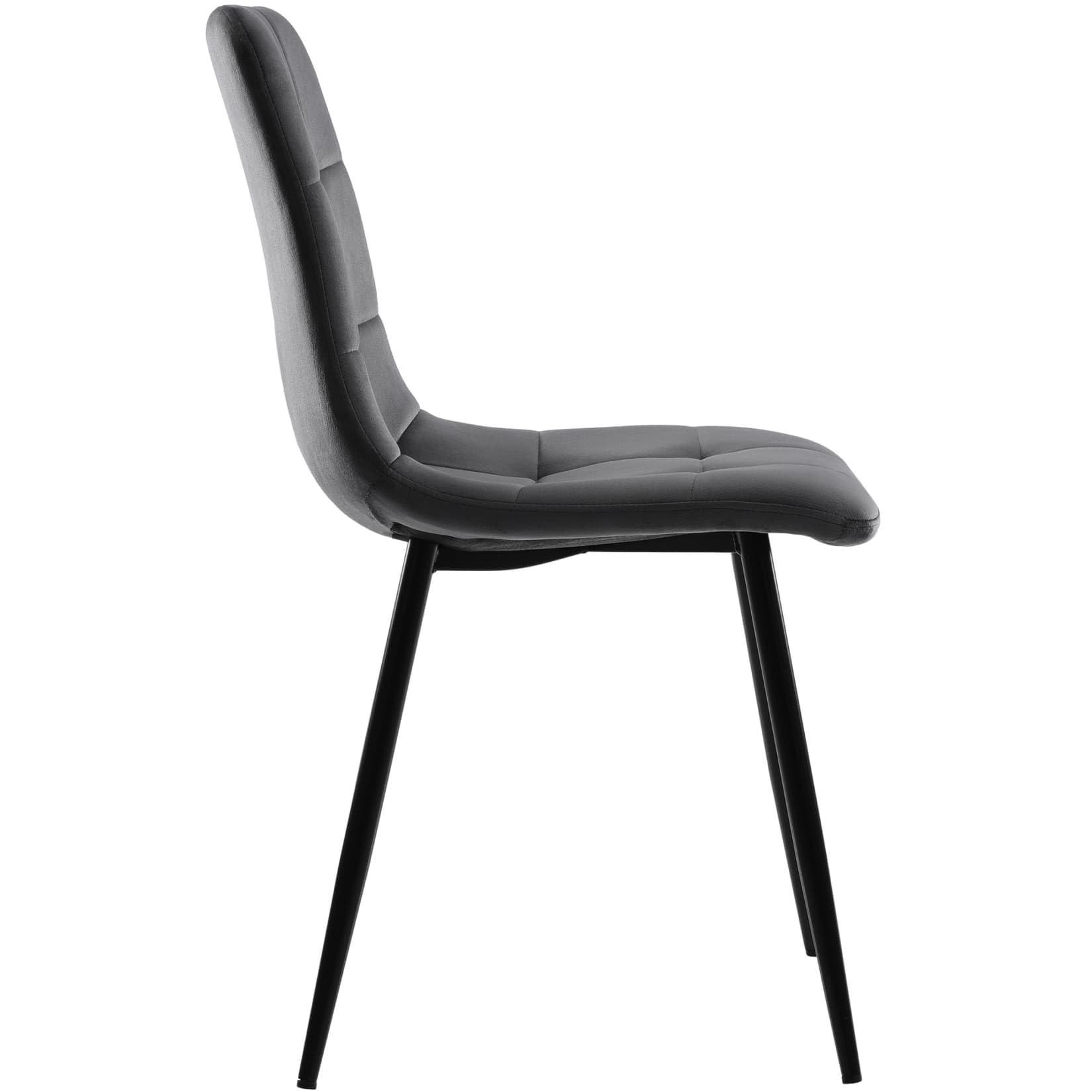 PUGSDRLY Table a Manger 100x100x75cm avec 4 Chaises,Table Ronde et Chaises en Velours,Pieds en Métal,Ensemble de Salle à Manger Moderne pour 4 Personnes (Gris+Or)