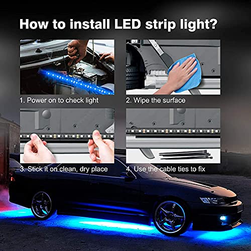 Glowlendra 6Pcs RGB-IC Smart Kit