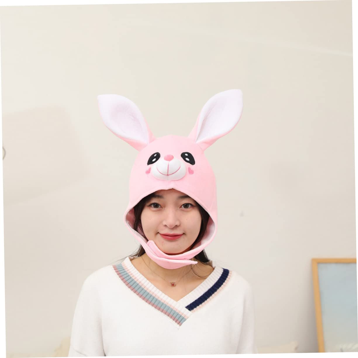 TOYANDONA 3 Pièces Couvre-chef De Lapin Oreilles Bonnet Oreille De Lapin Accessoires De Cosplay De Pâques Couvre-chef De Pâques Peluche Manquer Oreilles De Lapin Fille Déguisée En Lapin
