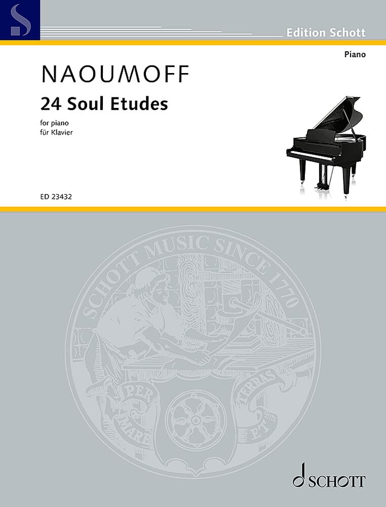 24 Soul Etudes piano livre de musique pour vos moments de détente au salon