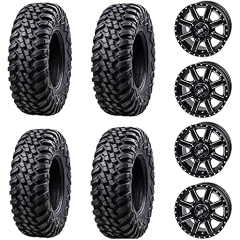 TUSK Racing Four Terrabite UTV Tires on CASCADE Wheels Cover