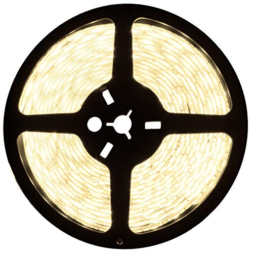 Tira LED Blanco Cálido 12 Volt 5 Metros IP65 Exterior miniatura 1