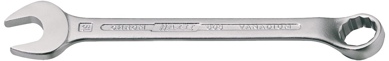 Hazet Chrome-Plated 603-16 190 Mm 12-Point Profile Combination Wrench