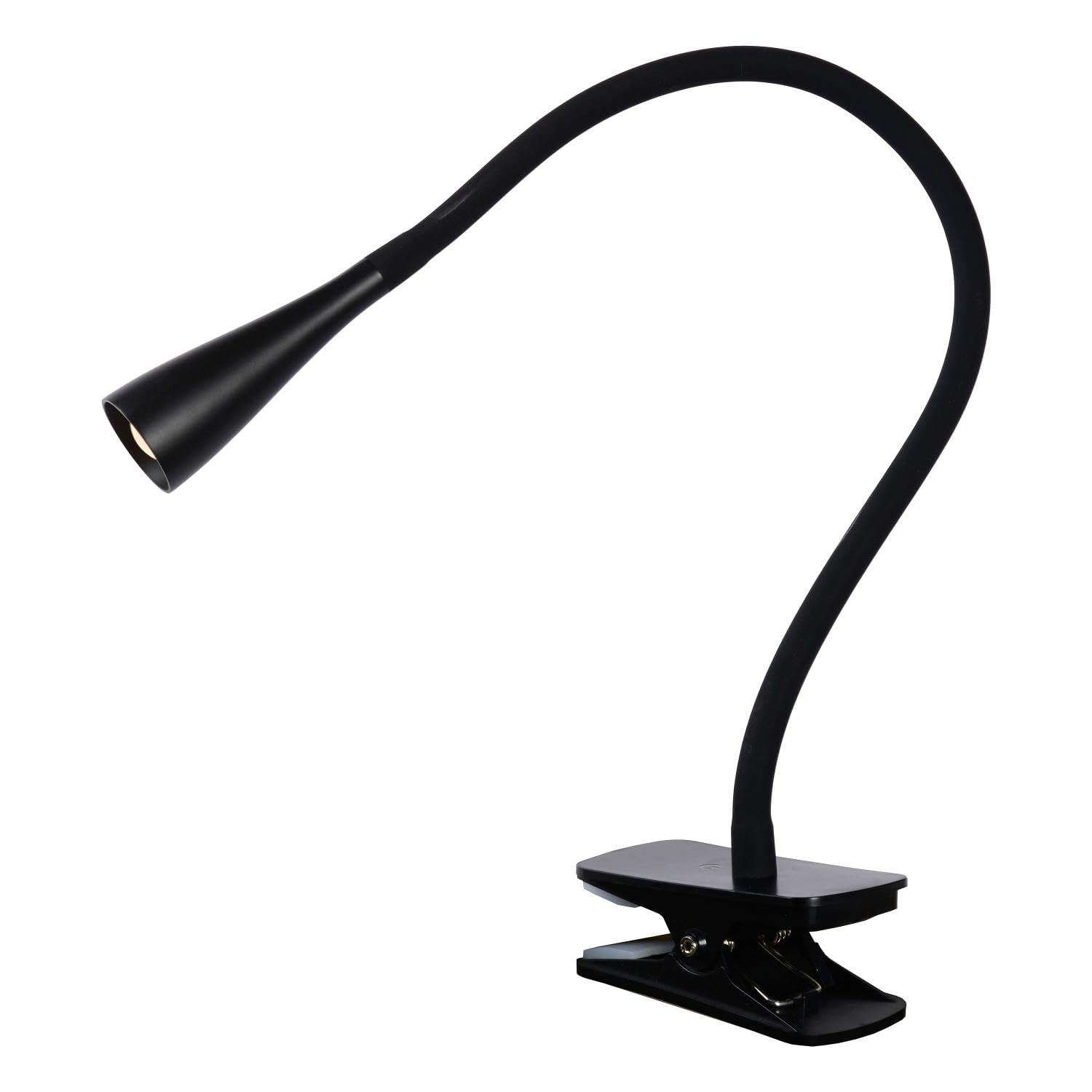 LUCIDE ZOZY - Klemmleuchte - LED 3 StepDim - 1x4W 3000K - Schwarz