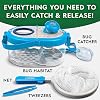 National Geographic Butterfly Growing & Bug Catcher Kit - Butterfly Habitat Kit with Voucher for 5 Caterpillars (S&H Not Included) & Bug Habitat with Magnified Viewers, Bug Catcher & More