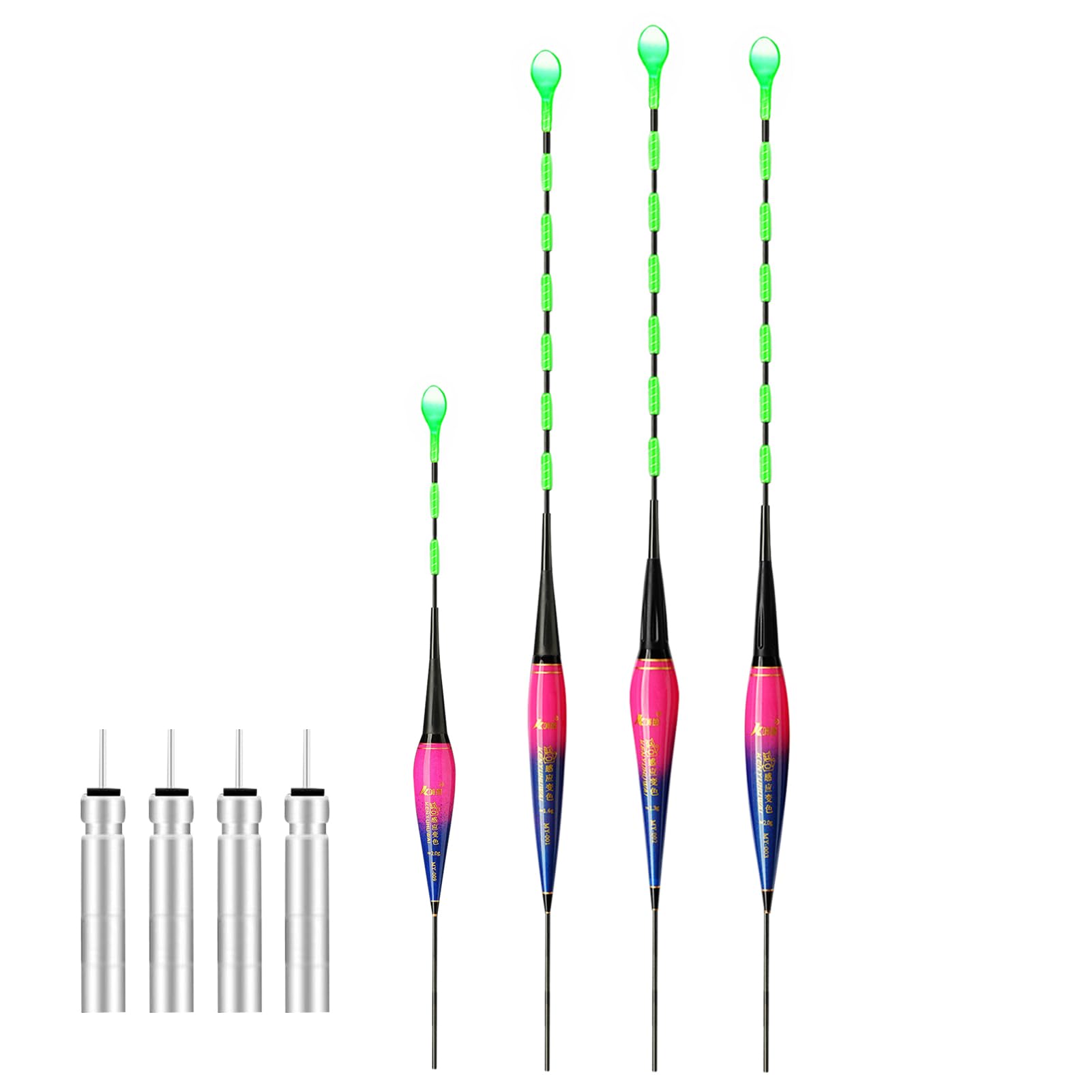 釣りウキ Amazon.co.jp: 釣り用ウキ 釣り浮き 変色電気ウキ 夜釣り 蛍光