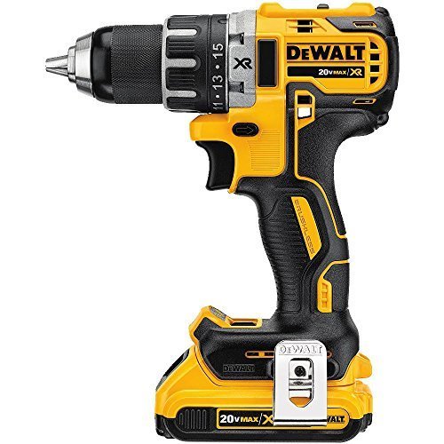 DEWALT 20V MAX Cordless Drill / Driver Kit, Brushless, 1/2-Inch (DCD791D2)