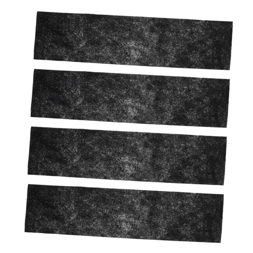 DECOMELODY 4 Blätter Aktivkohle Luftfilter Aktivkohlefaser Filterpads und Geruchsentfernung für Klimaanlagen Luftentfeuchter Dunstabzugshauben...