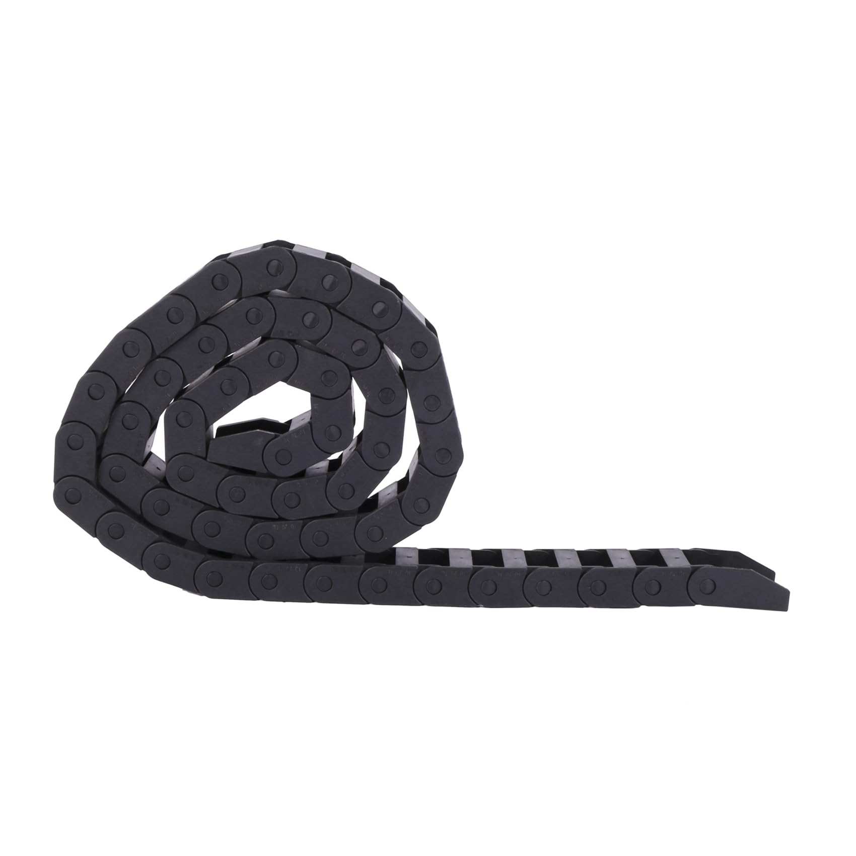 6 Piezas 10 x 20mm 1M Abierto en Ambos Lados Cadena de Arrastre Cable de Remolque de Plastico