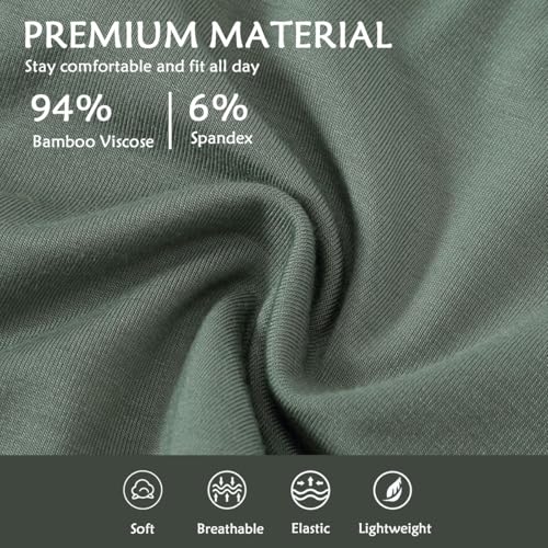 Men's Boxer Underwear with Bulge Pouch Short Leg Sexy Low Rise Briefs2