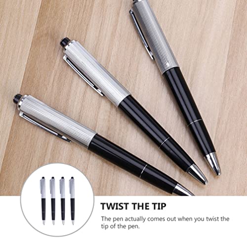 Totority 4pcs Electric Shocking Pen, Novelty Electric Pen Hand Buzzer Utility Gadget Gag Joke Prank Trick Toy Gift - Image 3