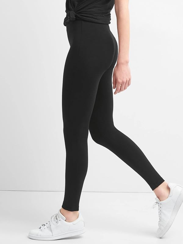 GAP Womens Basic Pant Leggings, True Black, X-Large US image 6
