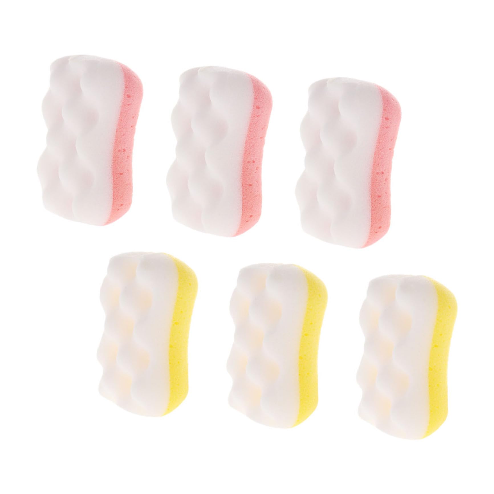 FOMIYES 18piezas Esponjas Exfoliantes Para Baño De Herramientas De Limpieza Corporal Aleatorios Suaves y Efectivas Para Adultos