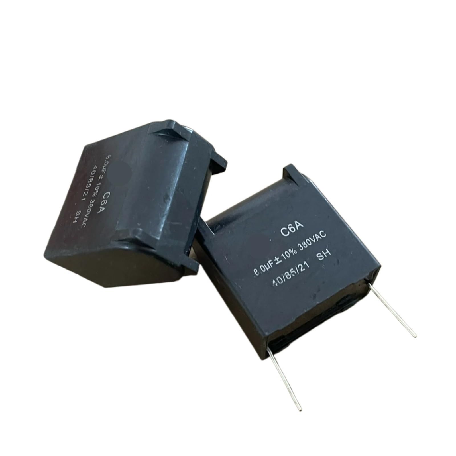 LEOTNNDQ 1pcs C6A 380VAC 8UF Film Capacitor