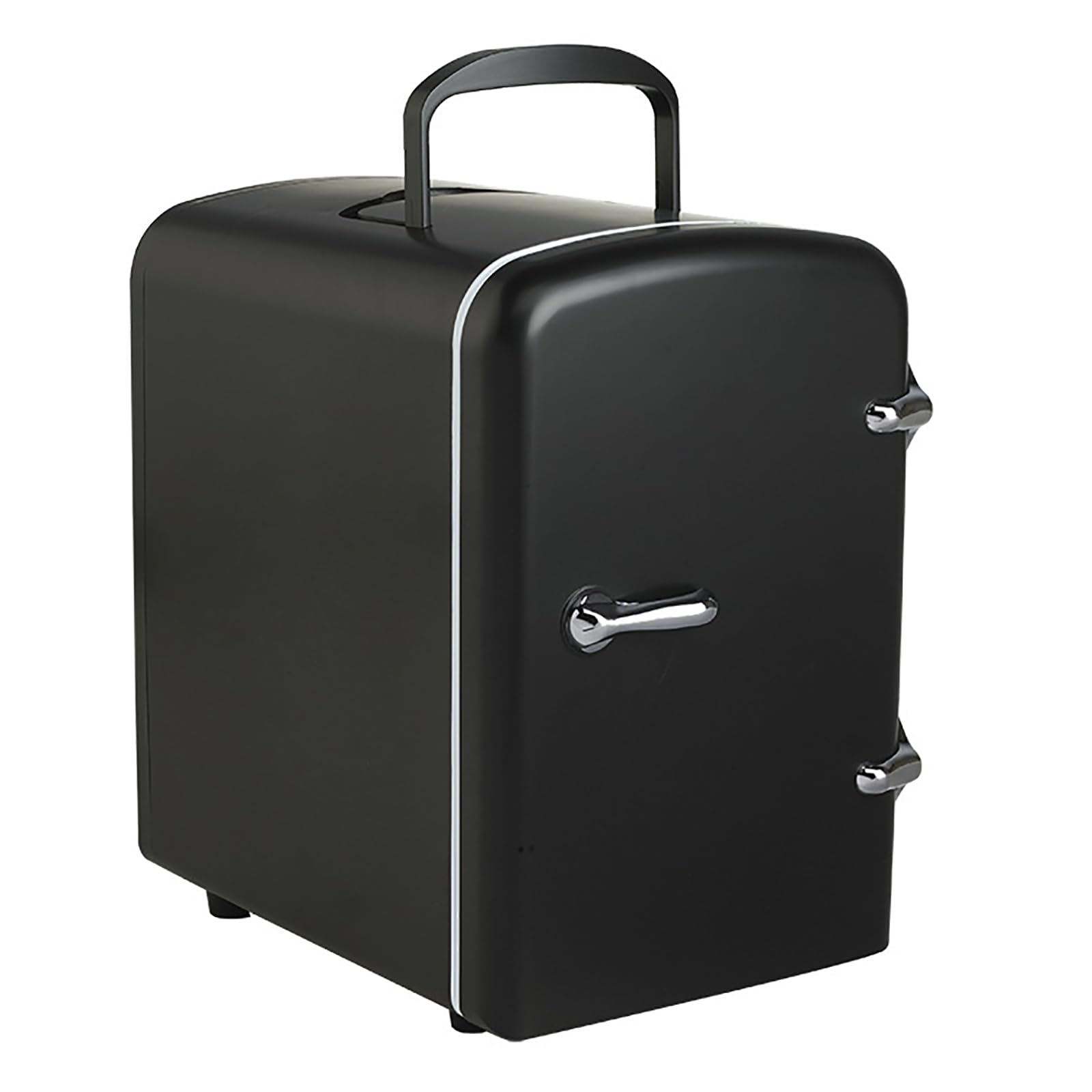 Topjia 0.1 cu ft Compact Fridge Black