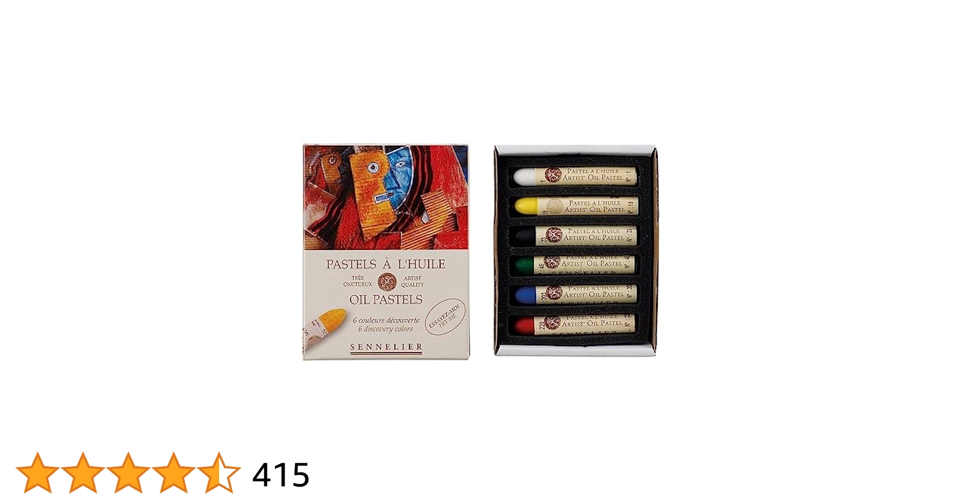 Sennelier セヌリエ　オイルパステル Amazon.co.jp: SENNELIER セヌリエ オイルパステル トライアル6
